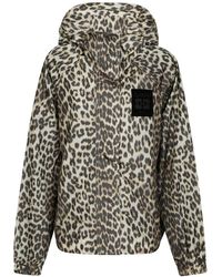 Ganni - Multicolor Nylon Rain Coat - Lyst