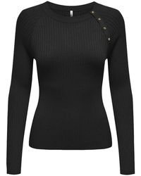 ONLY - Round-Neck Knitwear - Lyst