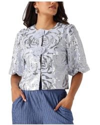Y.A.S - Jassen ,Blauw ,Blauwe Yasunita Jas Voor Vrouwen - Lyst
