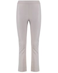 SABLYN - Devon Leren Broek - Lyst
