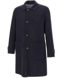 Eleventy - Single-Breasted Coats - Lyst