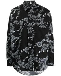Versace Jeans Couture - Casual Shirts - Lyst