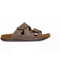 Rohde - Schoenen ,Bruin ,Comfortabele Herensandaal - Lyst