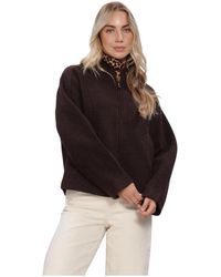 SELECTED - Jassen ,Bruin ,Wol Jacqueline Wolmix Jas - Lyst