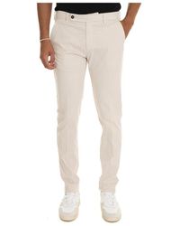 Berwich - Klassieke Morello Chino Broek - Lyst