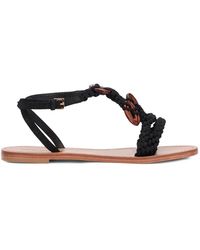 Alberta Ferretti - Flat Sandals - Lyst