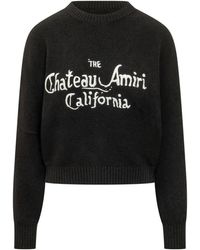 Amiri - Round-Neck Knitwear - Lyst
