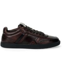 Fabi - Dunkelbraune Sneakers Stilvoll Bequem - Lyst