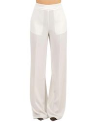 Luckylù - Wide Trousers - Lyst