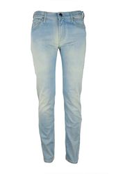Jacob Cohen - Jeans e pantaloni in viscosa blu - Lyst