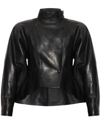 Balmain - Leather Jackets - Lyst
