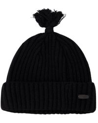 Adererror - Schwarze Woll Beanie Mütze - Lyst