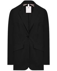 DUNO - Jassen ,Zwart ,Leer Lightweight Blazer Makoto - Lyst