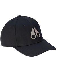 Moose Knuckles - Cappello con logo e icona nero nickel - Lyst