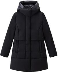Woolrich - Schwarzer 2-In-1 Parka Mantel - Lyst