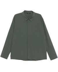 Hiking Patrol - Overhemden ,Groen ,Nylon Align Button Up Shirt - Lyst