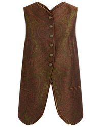 Etro - Vests - Lyst