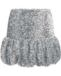 16Arlington - Rokken ,Grijs ,Polyester Branka Mini Rok - Lyst