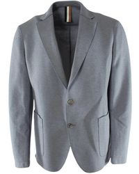BOSS - Jassen ,Blauw ,Katoen C-Hanry Blazer - Lyst