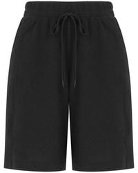 Weekend by Maxmara - Korte Broeken ,Zwart ,Katoen Salpa Bermuda Shorts - Lyst