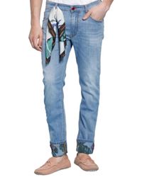 Mason's Slim Fit Jeans - - Heren - Blauw