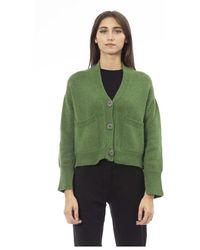 Alpha Studio - Merino Woll Cardigan - Lyst