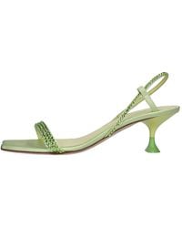 3Juin - Schoenen ,Groen ,Sandalen Met Hoge Hak - Lyst