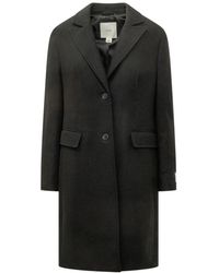 Calvin Klein - Single-Breasted Coats - Lyst