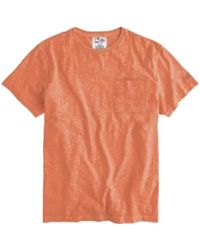 MC2 Saint Barth - Tops ,Oranje ,Linnen Linnen T-Shirt Diverse Kleuren - Lyst