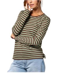 Majestic Filatures - Long Sleeve Tops - Lyst