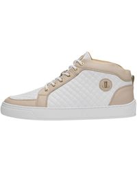Leandro Lopes - Sneakers mid top in pelle fatti a mano - Lyst
