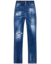 DSquared² - Jeans ,Blauw ,Leer Cool Guy Jeans - Lyst