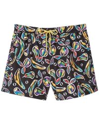 Paul Smith - Badmode ,Veelkleurig ,Polyester Fruit Print Zwemshorts - Lyst