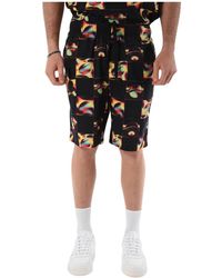 Edwin - Bermuda-shorts aus baumwolle mit kordelzug - Lyst