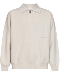 Roberto Collina - Zip Polo Comfort - Lyst