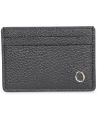 Orciani - Accessoires ,Zwart ,Leer Micron Kaarthouder - Lyst