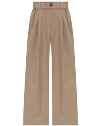 Moncler - Wide Trousers - Lyst