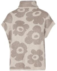 ALESSIA SANTI - Maglia Dolcevita Con Dettagli Lurex - Lyst
