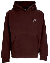 Nike - Herren Sportswear Club Fleece Hoodie Erde/Erde/Weib - Lyst
