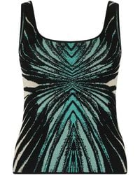 Roberto Cavalli - Sleeveless Tops - Lyst