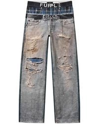 Purple Brand - Straight Fit Jeans - Lyst