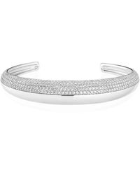 Sif Jakobs Jewellery - Silberarmband mit weißen zirkonen - Lyst
