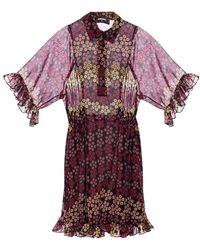 DSquared² Floral-printed Dress - Meerkleurig