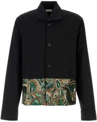 Dries Van Noten - Jassen ,Zwart ,Katoen Light Jacket - Lyst