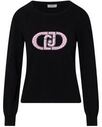 Liu Jo - Round-Neck Knitwear - Lyst