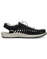 Keen - Schoenen ,Zwart ,Canvas Open-Air Sneaker - Lyst