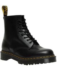 Dr. Martens - Kampfstiefel 1460 Bex Schwarz Glatt - Lyst