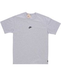 Nike - Fitness ,Grijs ,Katoen Premium Essentials Sust Tee T-Shirt - Lyst