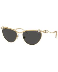 Swarovski - Sonnenbrille, ovale form, sk7017 - Lyst