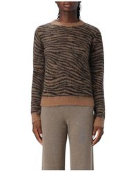 Max Mara - Round-Neck Knitwear - Lyst